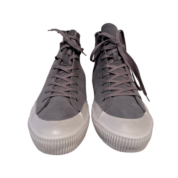 ALLSAINTS Dumont High Top Suede Trainers NEW WITHOUT BOX - Picture 6 of 13